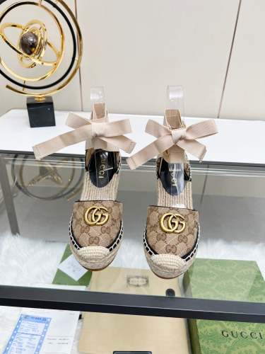 Women Thick-bottomed straw fisherman slipsole sandals shoes, size 35-42, SS98-454