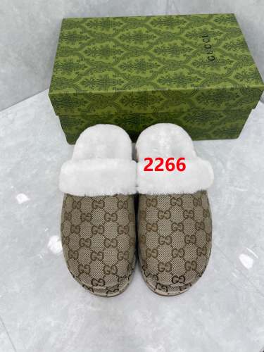 Women flat fur shoes, size 35-43, SS60-2266