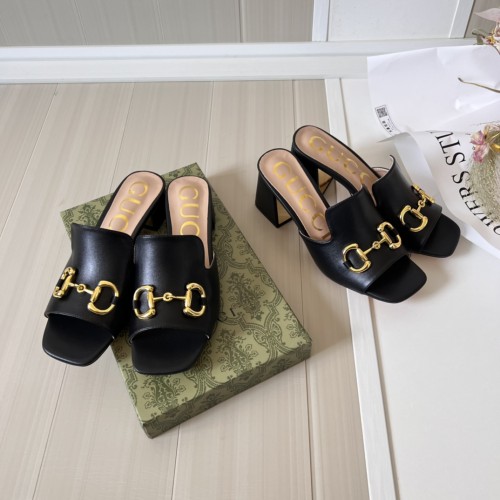 Women heel slipper shoes,heel 2.5cm or 7cm, size 34-42, SS50-1579-1580