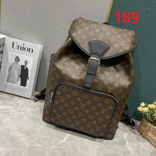 M23127 Canvas leather  bag ,5A,size 32x40x19cm, no box, B110-189