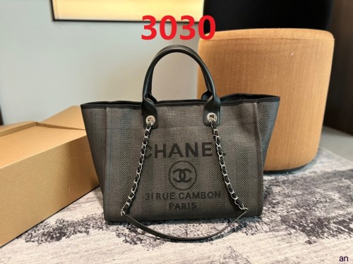 Canvas leather bag ,3A , size 37x31cm,no box,  B75-3030-3032