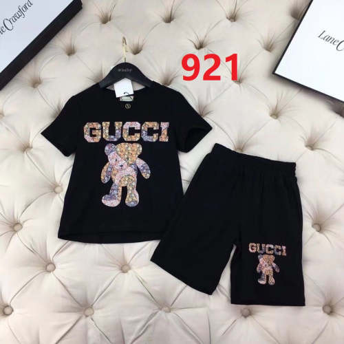 T-shirt + Shorts suit Kids set clothes, no box, CL25-921