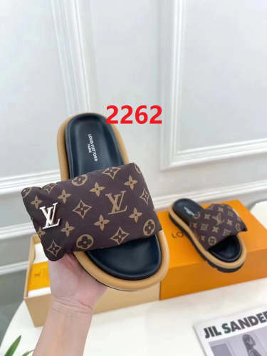 Women men flat slipper shoes, size 35-45, SS60-2262