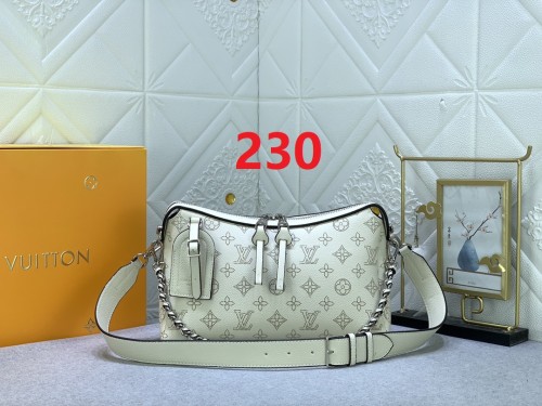 M24114 Canvas leather  bag ,5A,size 32x29x13cm, no box, B110-230