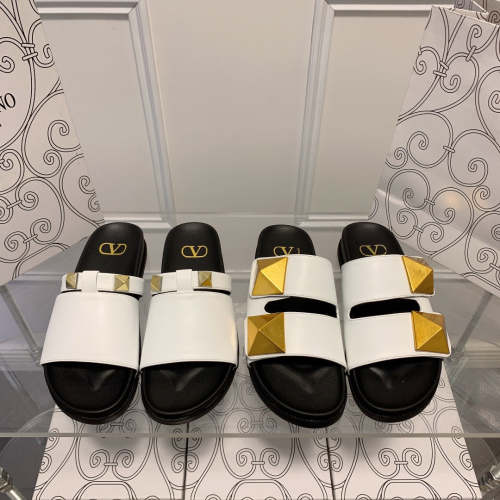 Flat leather sandals slippers , size 34-41 ,with box, SS60-1489-1490