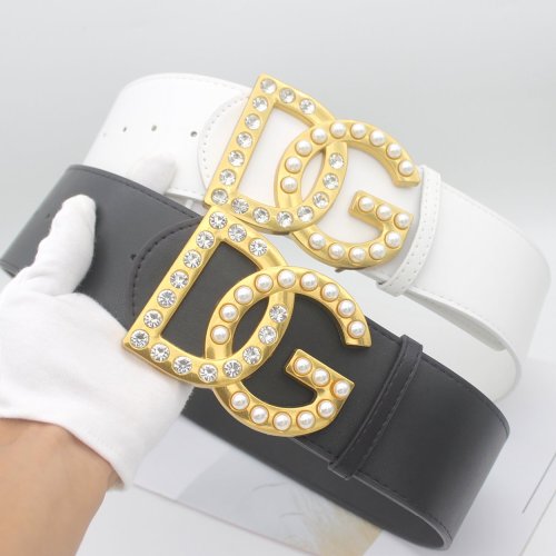 Ladies' belt width 6.8cm, length 105cm, no box, BLT19.9-95-100