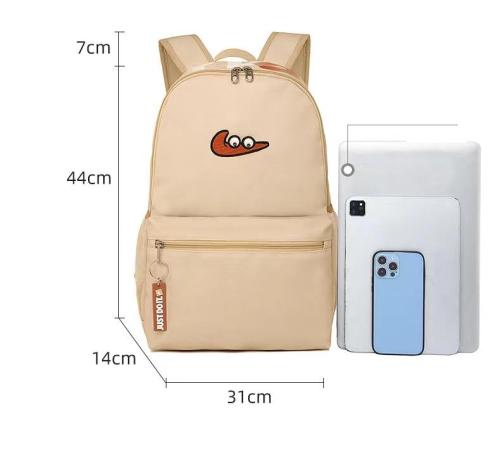 Oxford backpack school bag ,  no box, size 44x31x14cm , B20-280-285