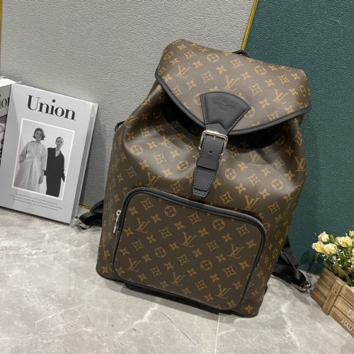 M23127 Canvas leather  bag ,5A,size 32x40x19cm, no box, B110-189