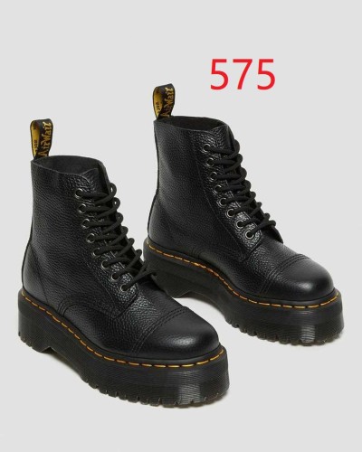 Women's platform boots, split leather, size 35-45, standard size，with box,SS80-575