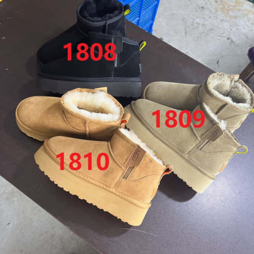 Women flat snow boots shoes, size 35-43, SS70-1808-1810