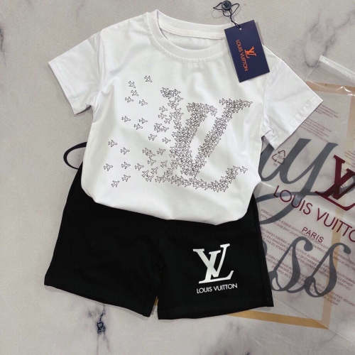 T-shirt + shorts  suit Kids set clothes, no box, CL25-918-919