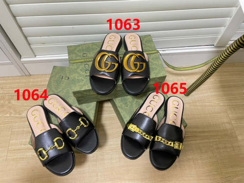 Flat leather sandals slippers , size 35-42 ,SS50-1063-1065
