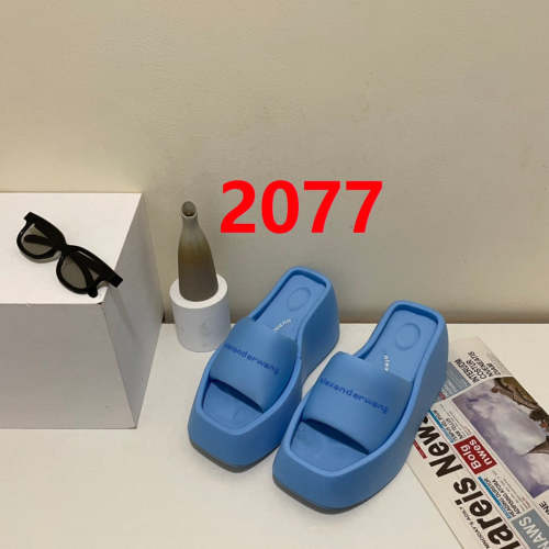 Women Wedge heel sandal shoes,size 35-41, SS60-2077