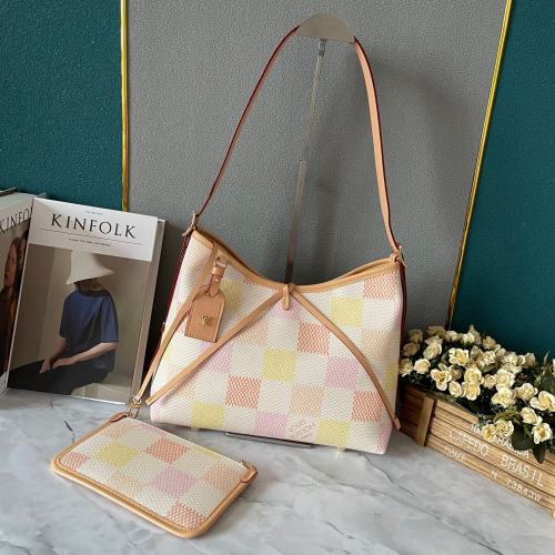 M46203  CarryAll  Canvas leather  bag ,5A,size 29x24x12cm, no box, B110-250