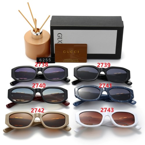 Blue light blocking sunglasses with the box and case ,G25-2738-2743
