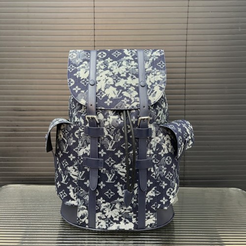 Canvas split leather bag ,AAAA ,size 33x43cm,no box,  B88-1873