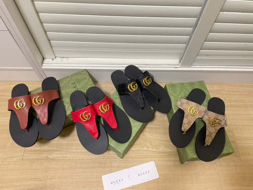 Flat leather sandals slippers , size 35-42, SS60-1817-1820