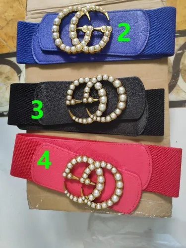 Ladies' belt width 7.5cm, length 76-105cm,with box, BLT28