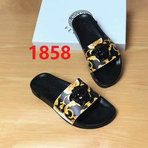 Flat leather sandals slippers , size 35-46, SS60-1858
