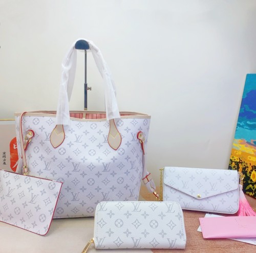 Split leather bag a set,3A ,size: 44x29x17cm /21x13cm/20X11cm,no box,  B75-103