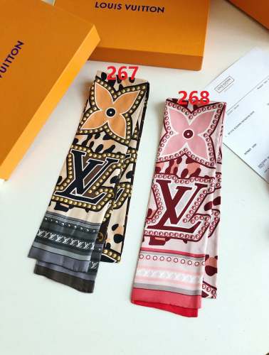Silk scarf, hair tie , NO BOX, size 8-120cm,  SF15-267-268
