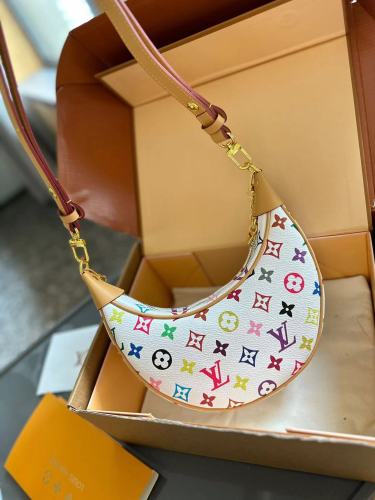 Split leather bag ,3A , size 23x13x6cm ,no box,  B68-6113-6114