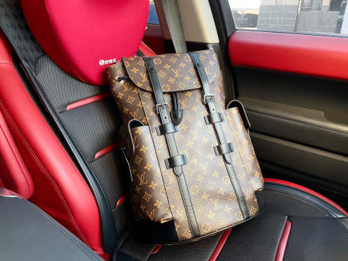 Split leather  bag ,4A,size 41x48x13cm, no box, B88-1682