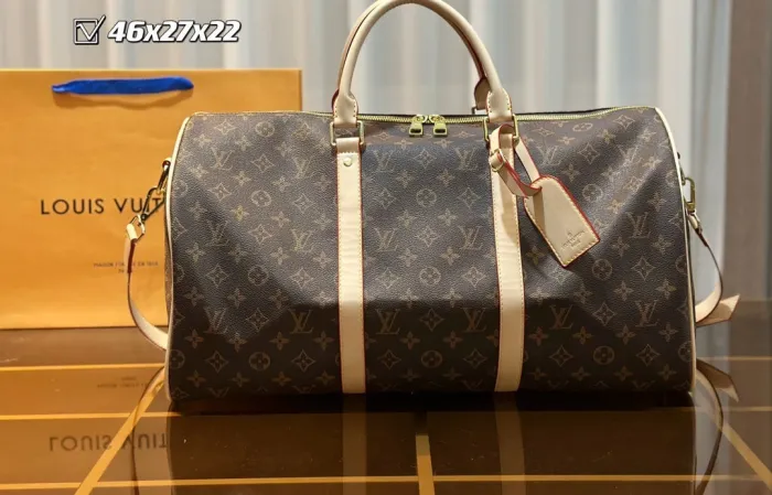 Split leather bag ,3A, size 46x27x22cm, 27x13x15cm, 19x10cm, 4 pieces for set, no box, B75-2836