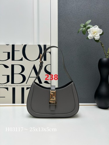 H03117 Canvas leather  bag ,5A,size 25x13x5cm, no box, B110-238