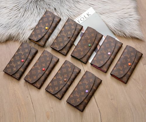 split leather wallet purse , size 21-10cm,  B17-0-lOVE1001