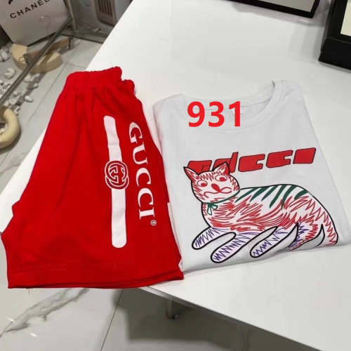 T-shirt + Shorts suit Kids set clothes, no box, CL25-931