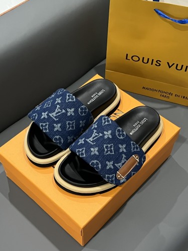 Women men flat slipper shoes,  size 35-45, SS60-2374