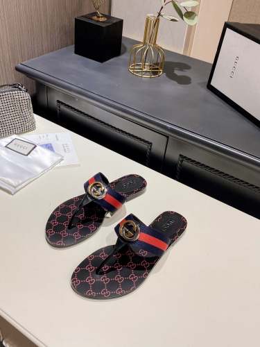 Flat leather sandals slippers , size 35-43 , with box, SS60-1337-1338