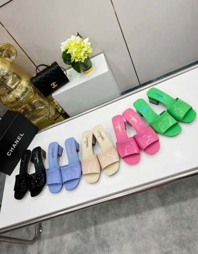 Ladies' high heel slippers ,size 35-43, heel 4.5cm,SS70-1197-1201