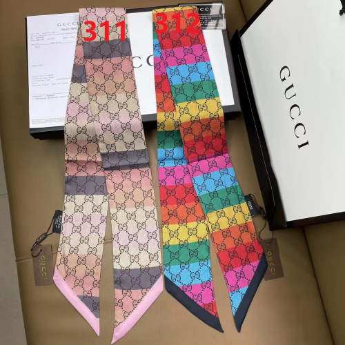 Silk scarf, hair tie , NO BOX, size:8-120cm,  SF15-311-312