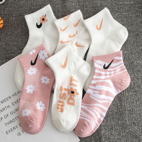 Women cotton short socks, pack of 6 pairs,  CL15.5-68
