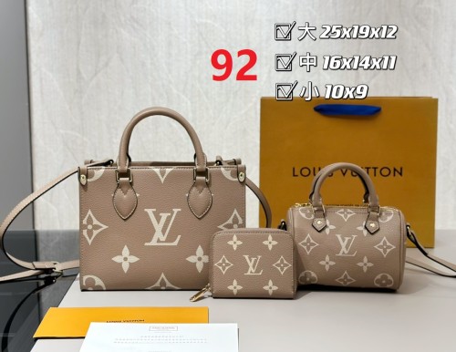 Split leather bag a set,3A ,no box,  B75-92