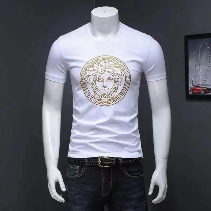 Fashion cotton T shirt for men and women, CL25-984-985