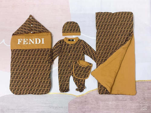 Newborn Baby crawl suit five-piece suit Cloak quilt  set clothes , CL110-154