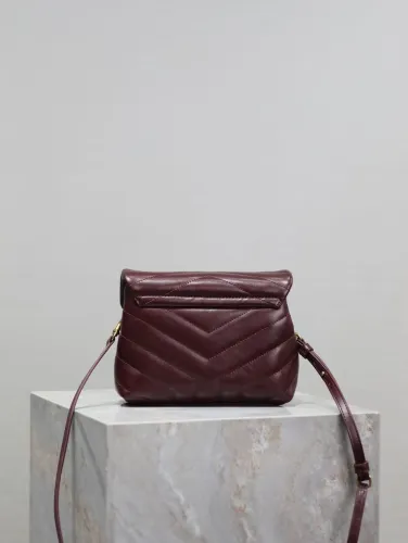 Leather bag Original Quality ,with box, with dust bag. size 20cm , B200-2