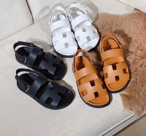 Women's flat sandal shoes, size 35-44, with box, SS88-534-536