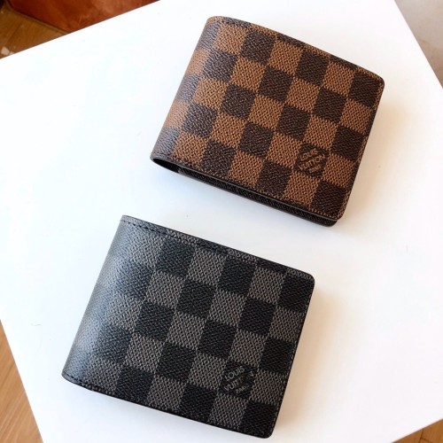 Men's Wallet,  High 1:1 Quality，with initial，with box, B80-1-2