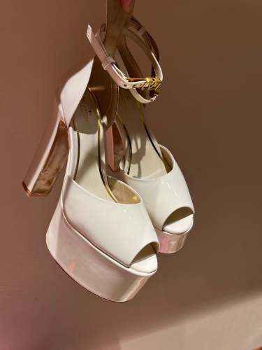 Women leather heel shoes,size 35-42, top quality,  heel 15.5cm, with box, SS138-54