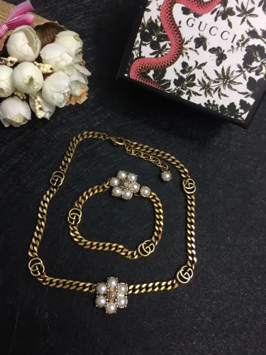 necklace  bracelet set jewelry ,with box,  J35-90
