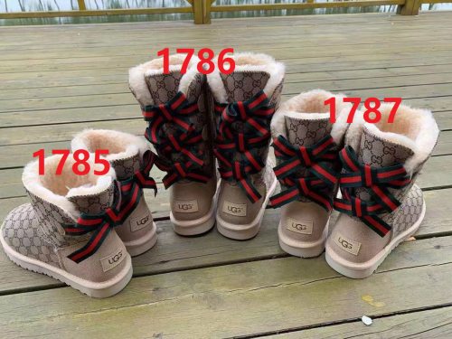 Adult  kids family flat snow boots shoes, wih box, size 25-44, SS70-1785-1787