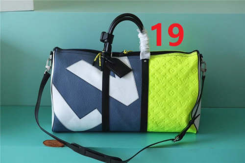 Leather  keepall bag ,mirror quality , size  50x29x23cm ,no box, B250-19
