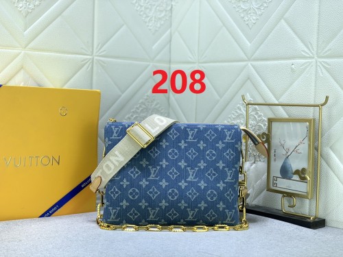 M59278 Canvas leather  bag ,5A,size 26x20x12cm, no box, B110-208