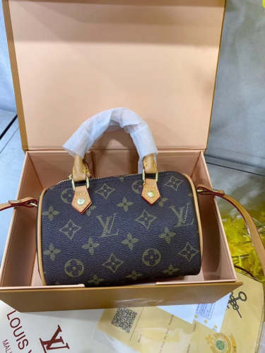 Keepall  PU leather bag, budget, no box, size 18x12x10cm , B30-633