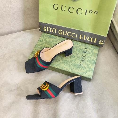 Women's heel slippers shoes , heel 6cm,size 35-40 ,SS50-1215