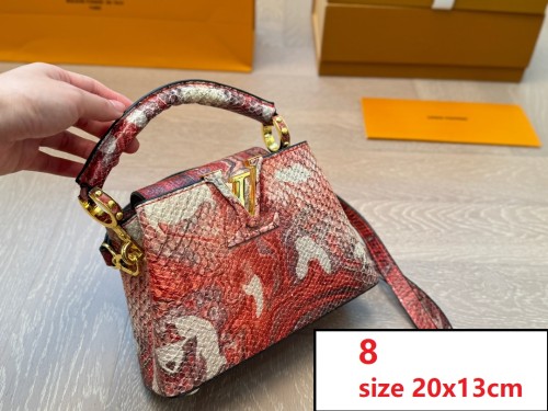 Leather bag ,4A ,size 20X13cm/27X18cm,no box,  B88-8-9